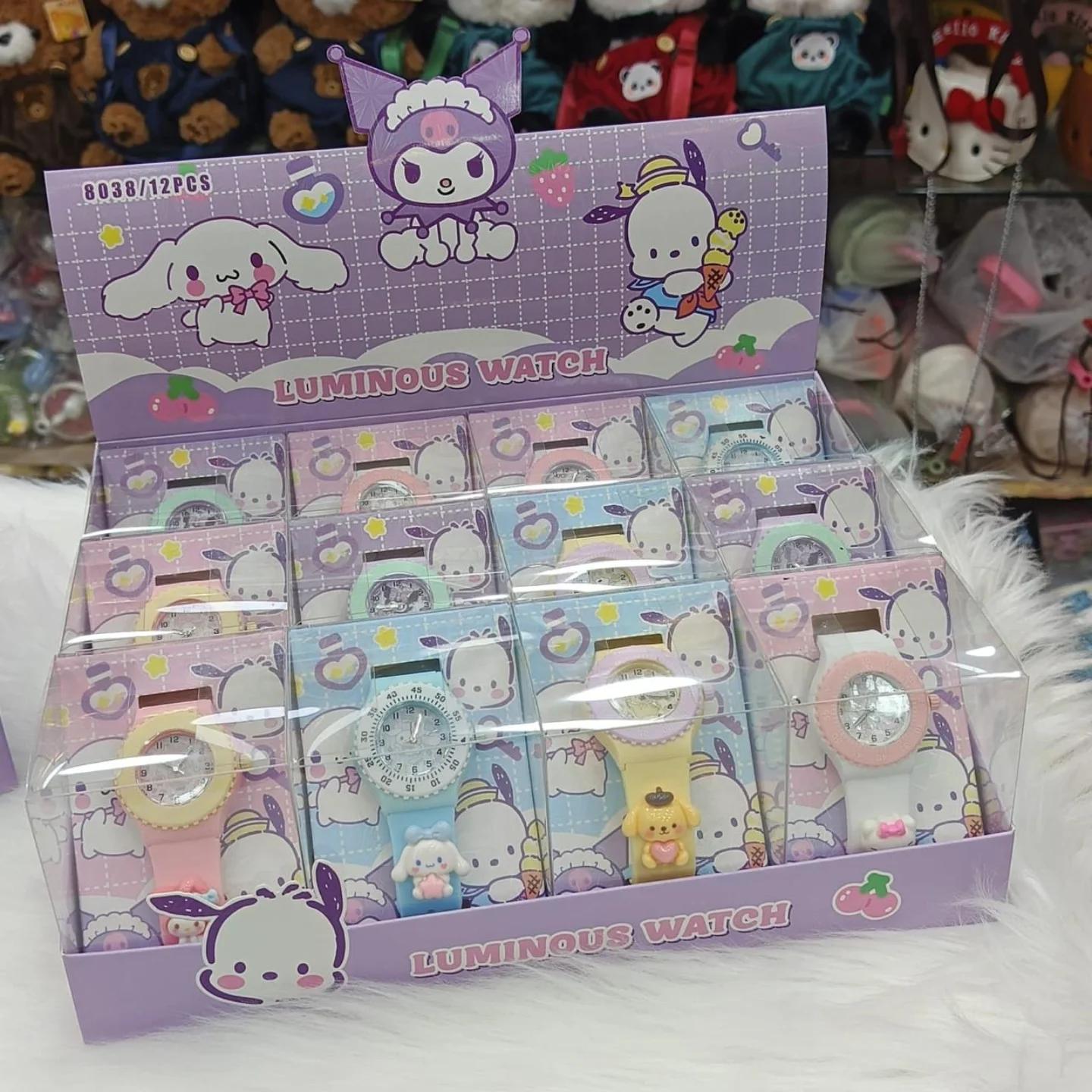 Cute Luminous Kids Watch 🌟 (Blue)